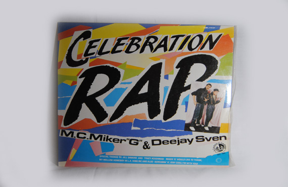 Celebration Rap de M.C.Miker ''G'' & Deejay Sven,Maxisingle en vinilo