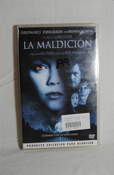 La Maldicion (Cursed) en dvd