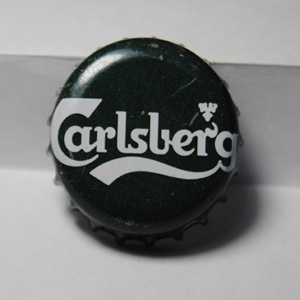 Chapa de Cerveza Carlsberg de Dinamarca (1)