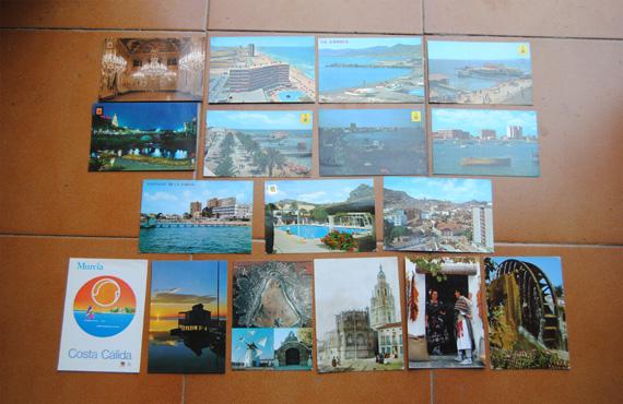 17 Postales de Murcia y sus Playas